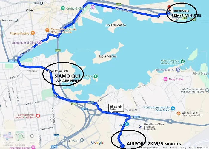 Frühstückspension Dreamhouse Olbia